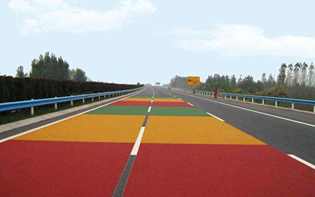 環氧彩色地坪是怎樣讓路面有顏色的