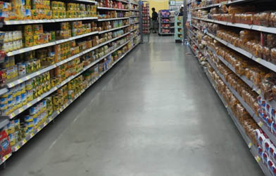 超市選用環氧彩砂自流平時考慮的因素有哪些？